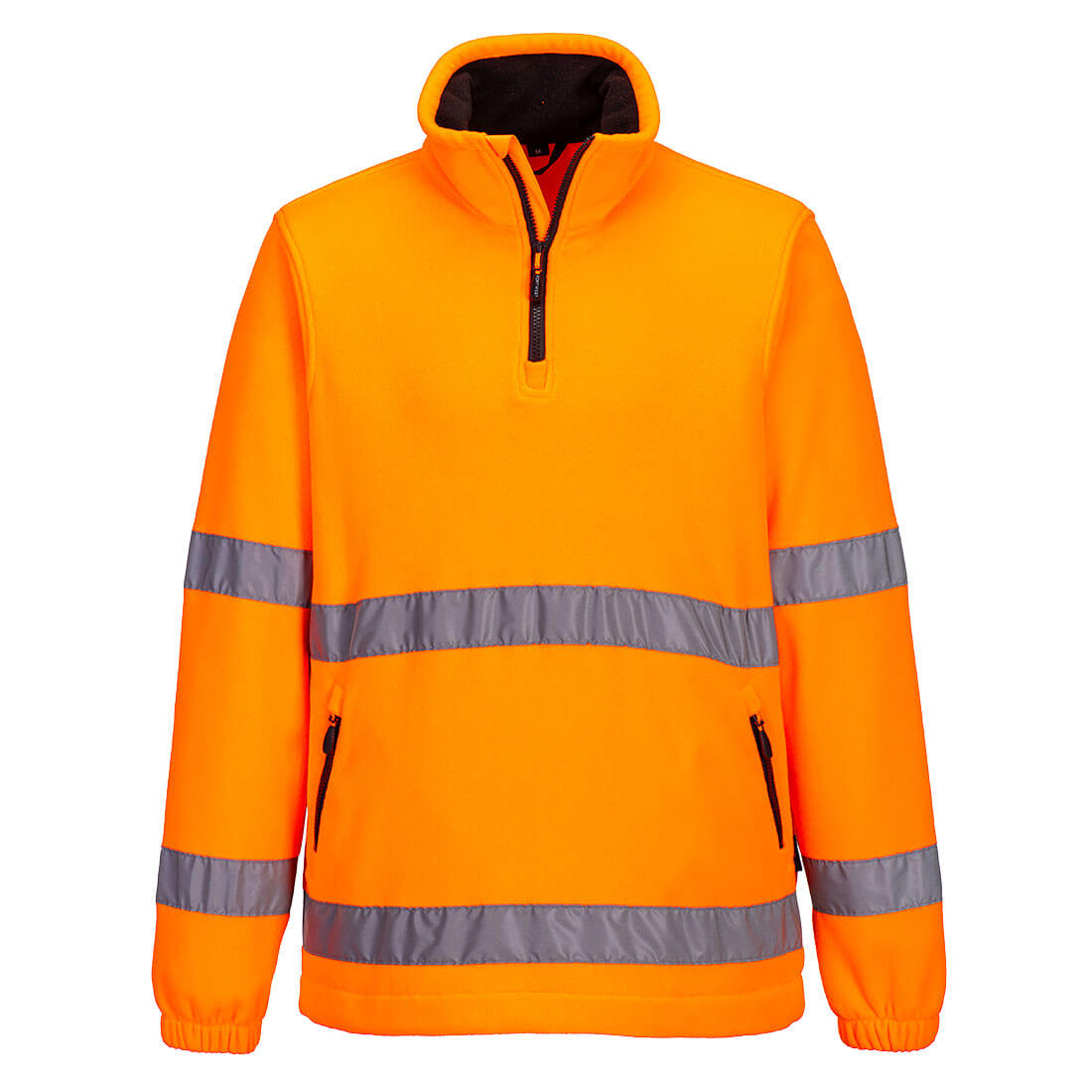 Portwest (F302) Hi-Vis 1/2 Zip Fleece