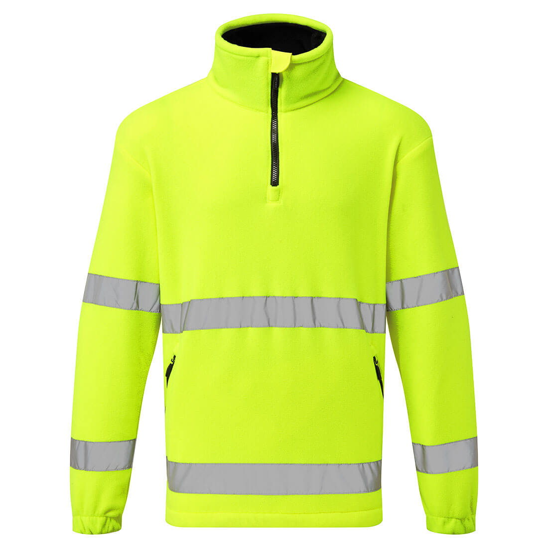 Portwest (F302) Hi-Vis 1/2 Zip Fleece