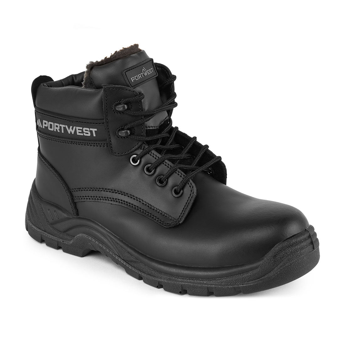 Portwest (FC12) Composite Leather Winter Ankle Boot S3S SR