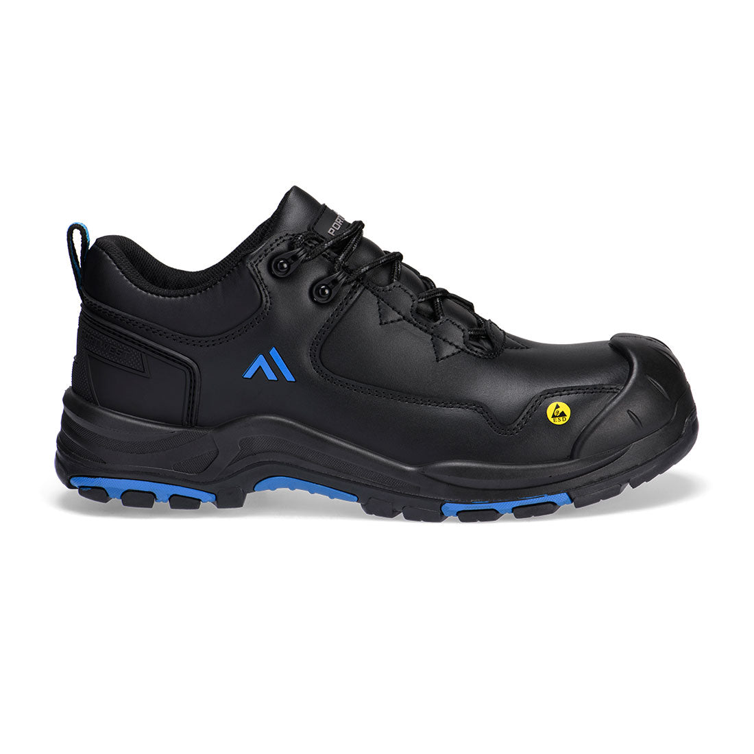 Portwest (FC19) Composite Action Leather Low Shoe S3S ESD HRO SR SC FO