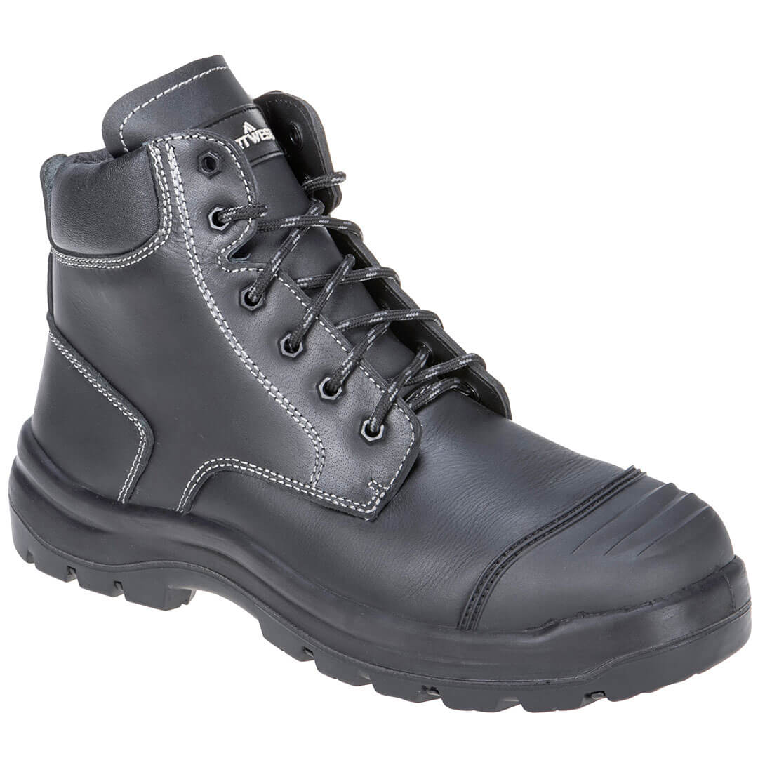 Portwest (FD10) Steel Leather Mid Boot S3 HRO FO SC HI CI LG SR