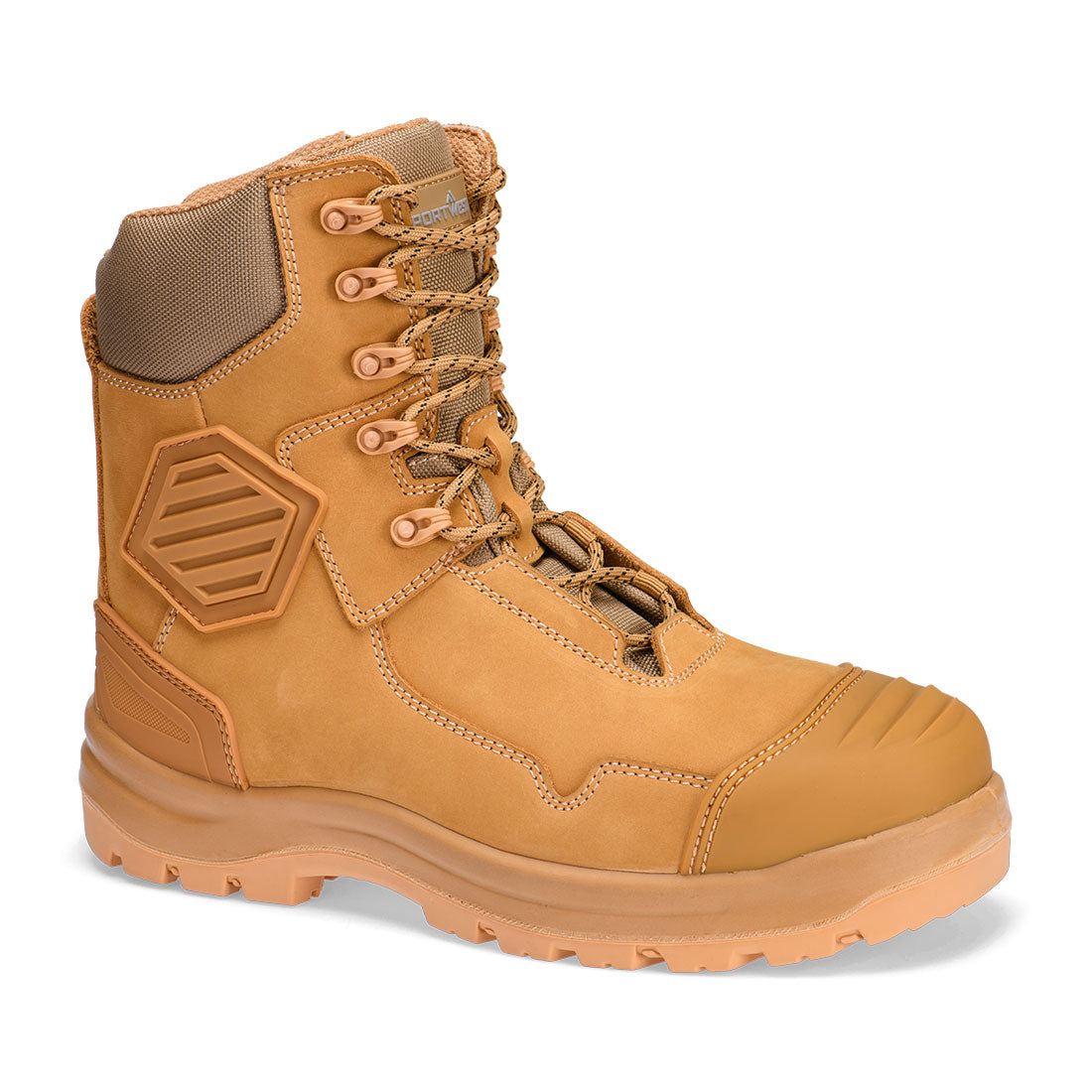Portwest (FD22) Composite Leather Shin Boot S3S HRO FO SC HI CI AN LG SR