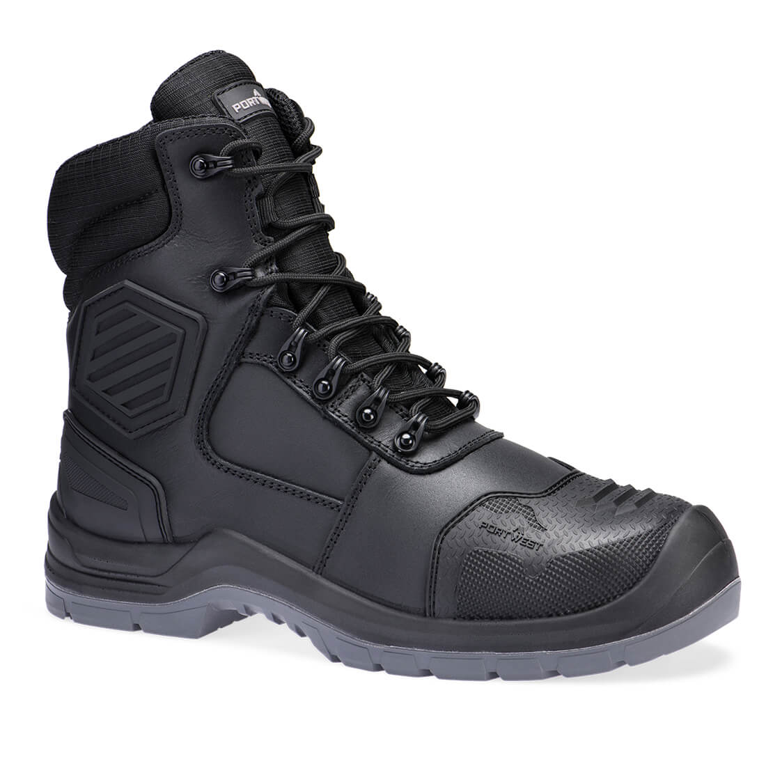 Portwest (FD25) Composite Leather Mid Boot S7L HRO M CI LG SC AN SR FO
