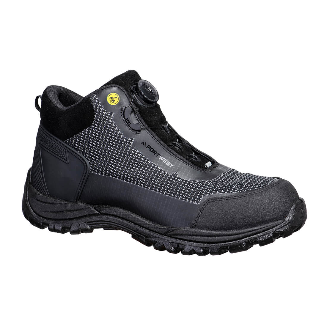 Portwest (FE04) Girder Composite Mid Boot S3S ESD SR FO