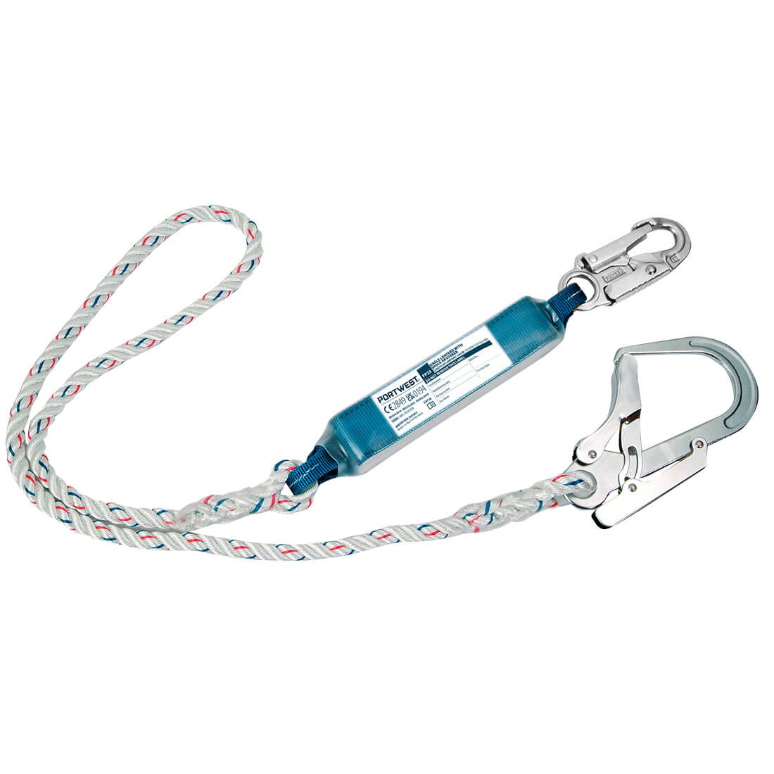 Portwest (FP23) Single 1.8m Lanyard With Shock Absorber