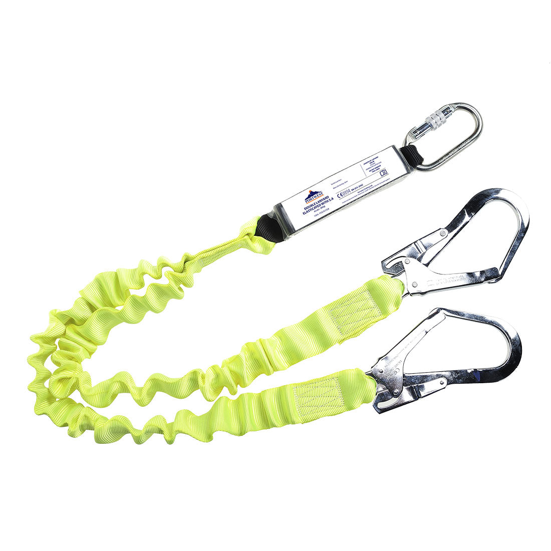 Portwest (FP52) Double Elasticated 1.8m Lanyard With Shock Absorber