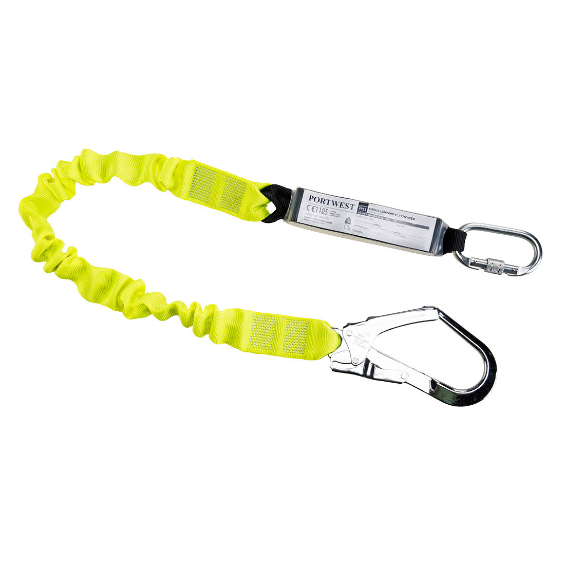 Portwest (FP53) Single Elasticated 1.8m Lanyard With Shock Absorber