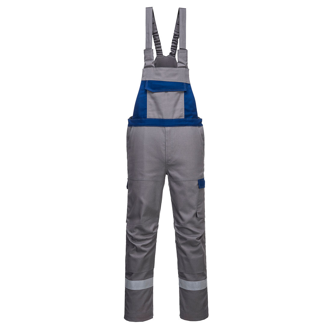 Portwest (FR07) Bizflame Industry Two Tone FR Bib and Brace