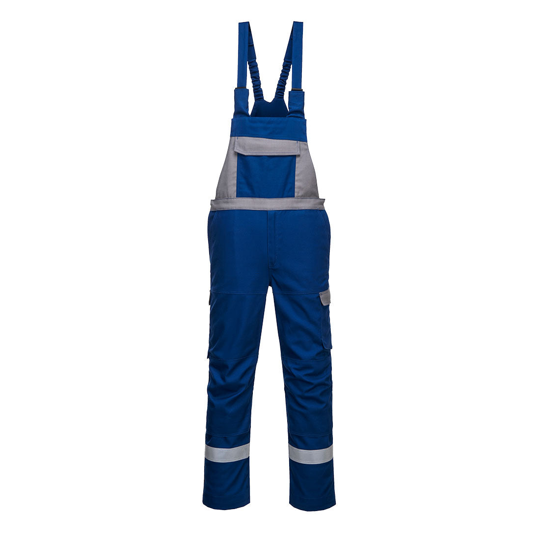 Portwest (FR07) Bizflame Industry Two Tone FR Bib and Brace