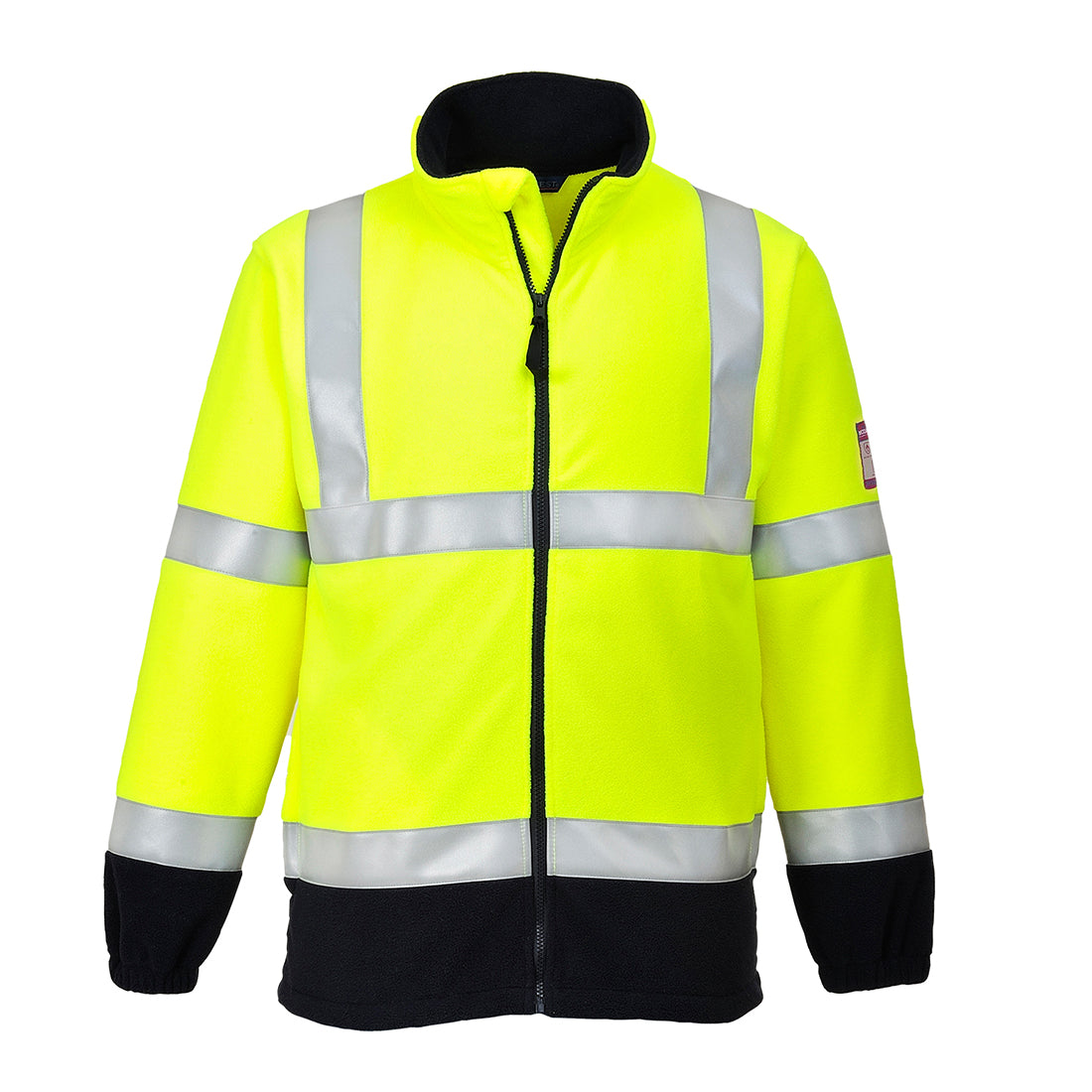 Portwest (FR31) Modaflame Fleece Hi-Vis Contrast FR Jacket