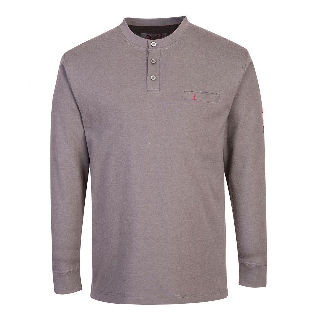 Portwest (FR32) Bizflame Knit FR Long Sleeve Henley