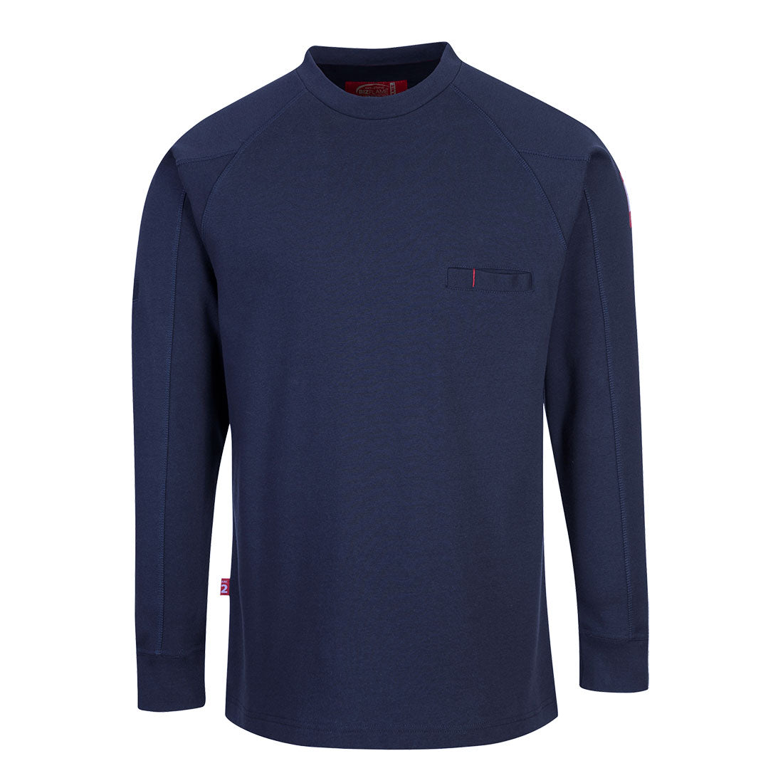 Portwest (FR33) Bizflame Knit FR Long Sleeve T-Shirt