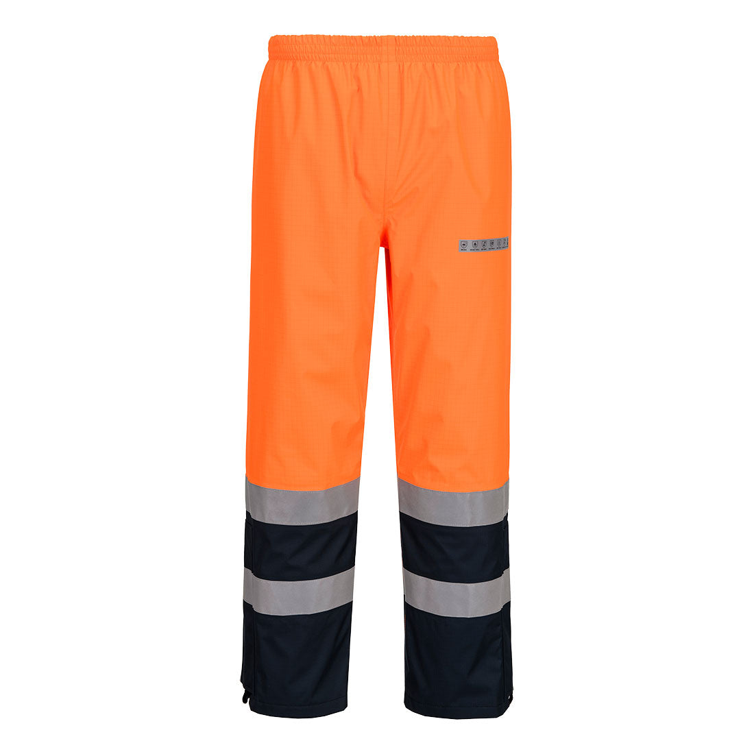 Portwest (FR410) Bizflame Rain+ Hi-Vis Multi-Norm Contrast FR Trousers