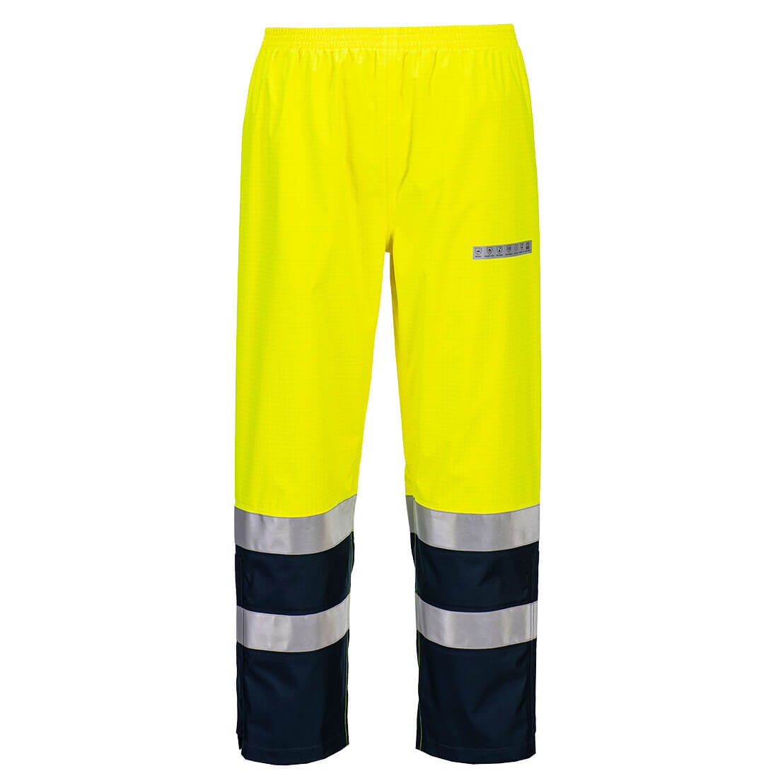 Portwest (FR410) Bizflame Rain+ Hi-Vis Multi-Norm Contrast FR Trousers