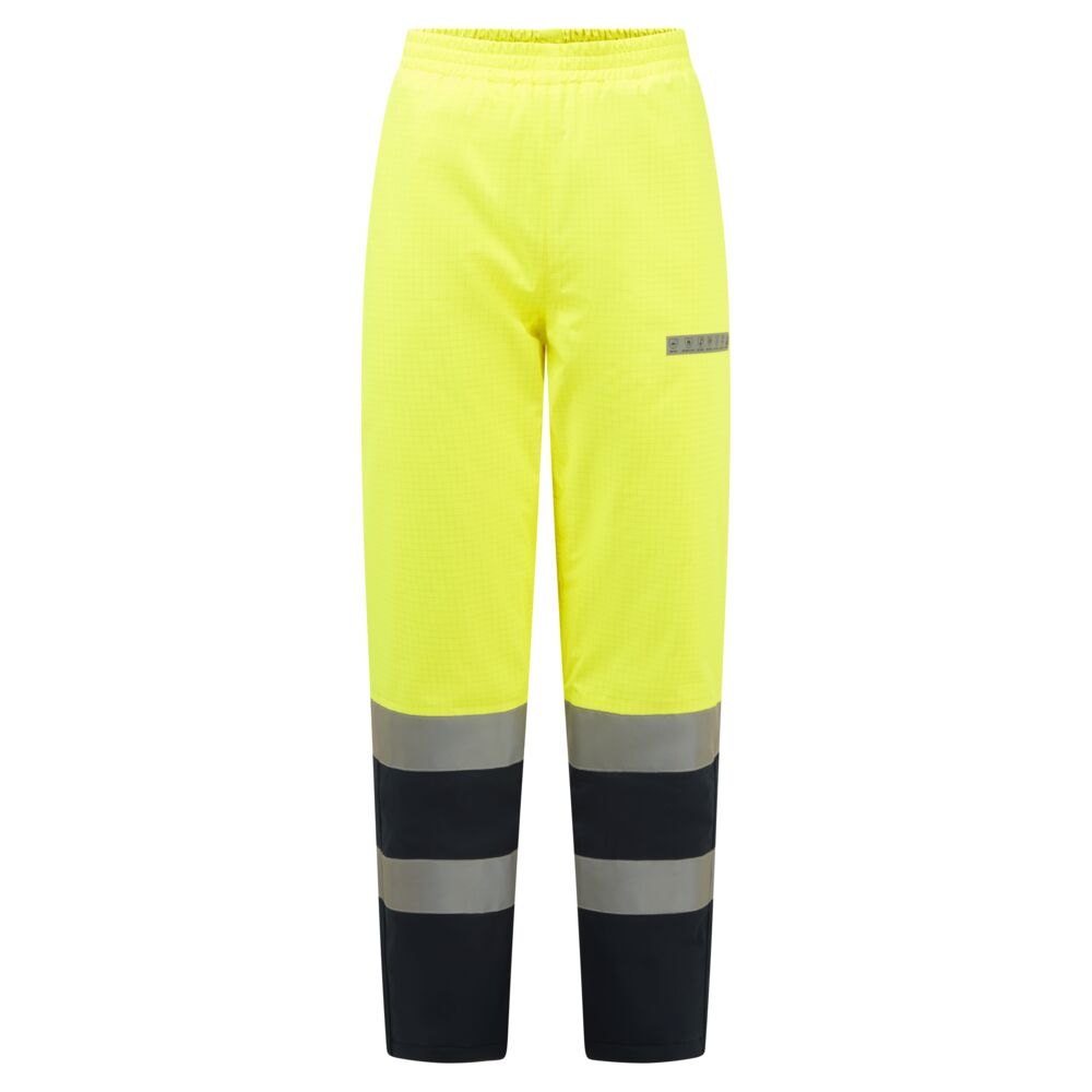 Portwest (FR434) Bizflame Rain+ Hi-Vis Multi-Norm Contrast FR Winter Trousers