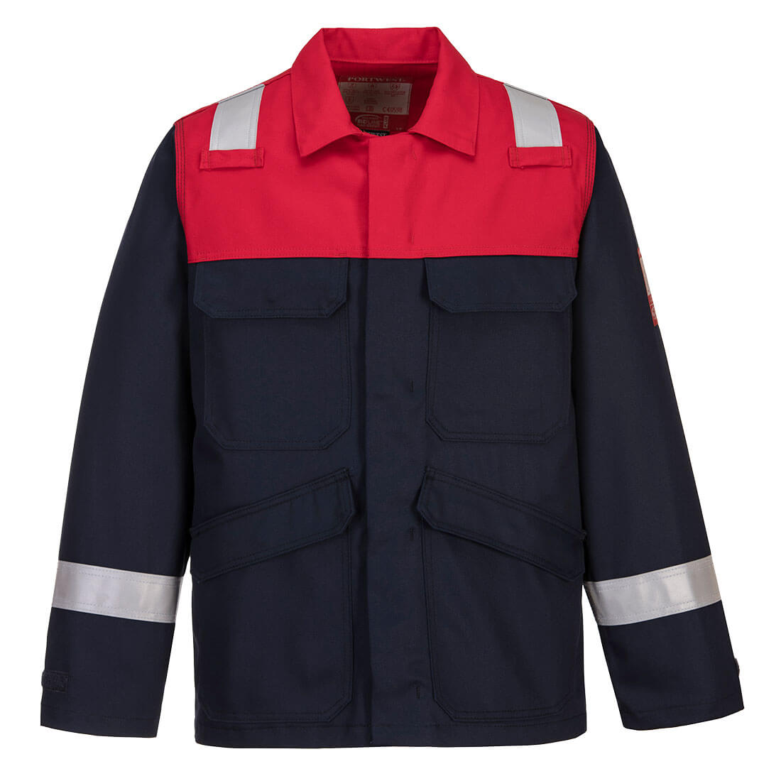 Portwest (FR55) Bizflame Work Two Tone FR Jacket