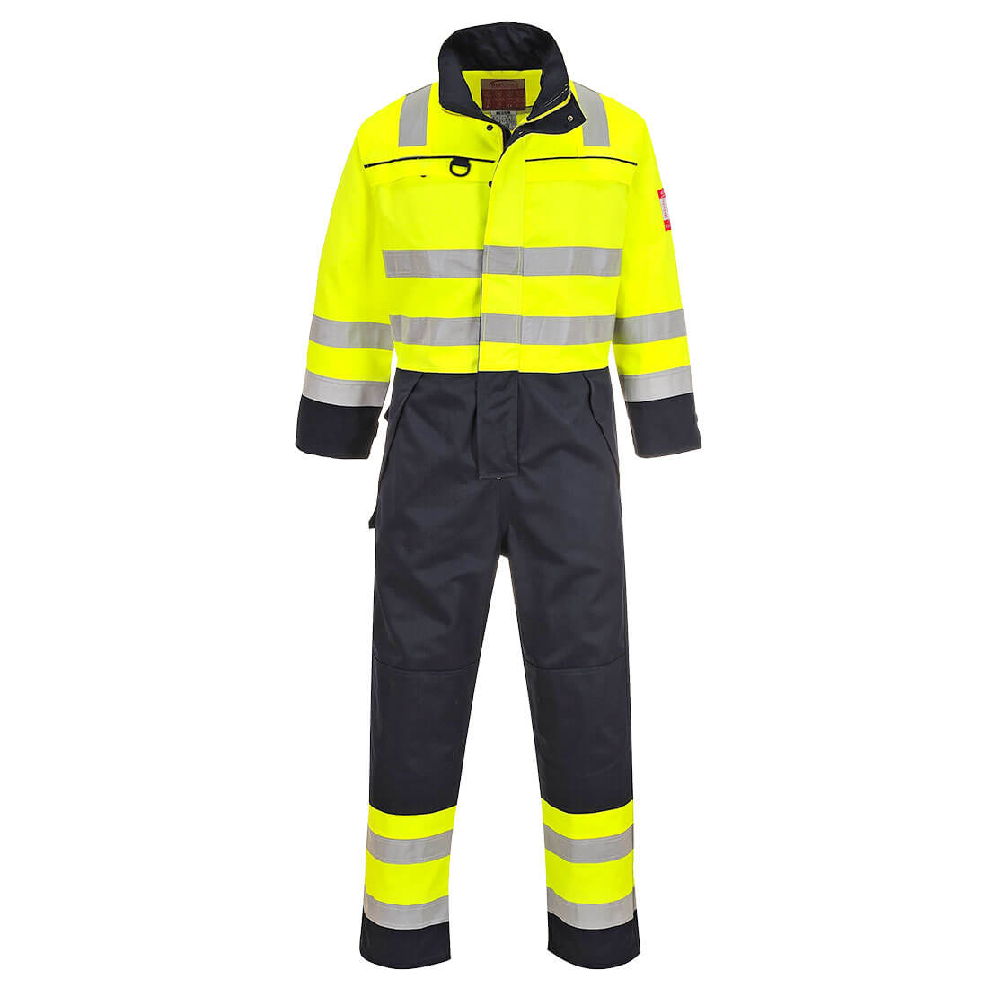Portwest (FR60) Bizflame Work Hi-Vis Multi-Norm Contrast FR Coverall