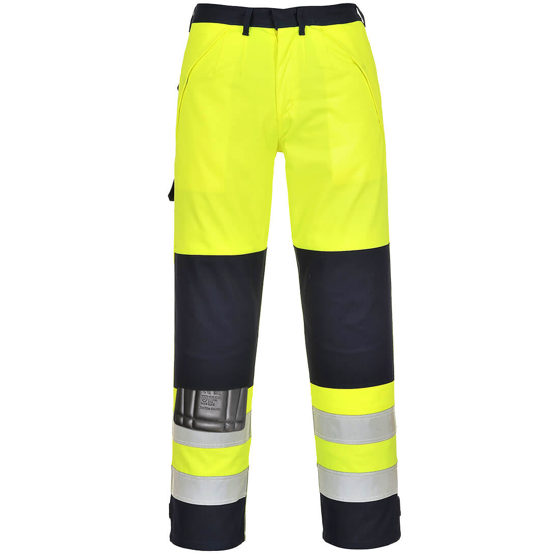 Portwest (FR62) Bizflame Work Hi-Vis Multi-Norm Contrast FR Trousers