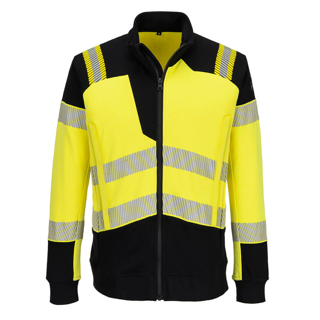 Portwest (FR717) PW3 Modaflame Knit Hi-Vis FR Full Zip Sweatshirt