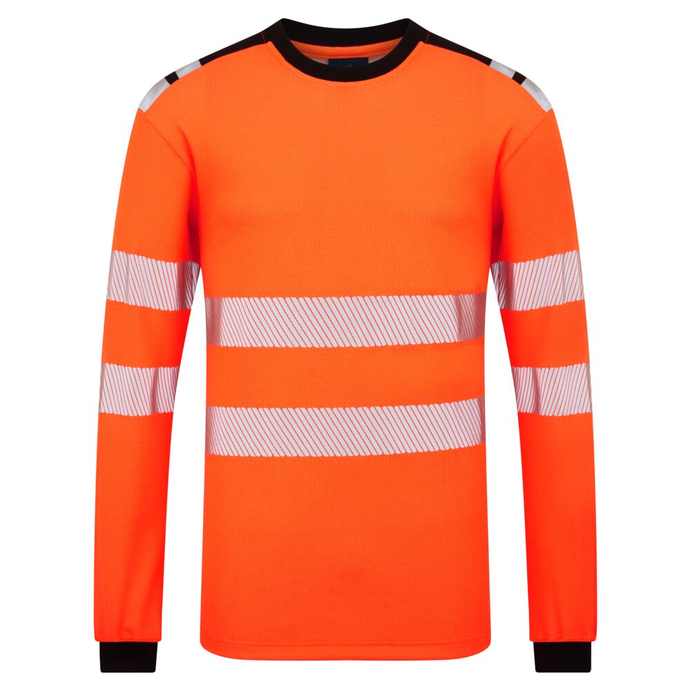 Portwest (FR736) PW3 Modaflame Knit HVO FR Long Sleeve T-Shirt