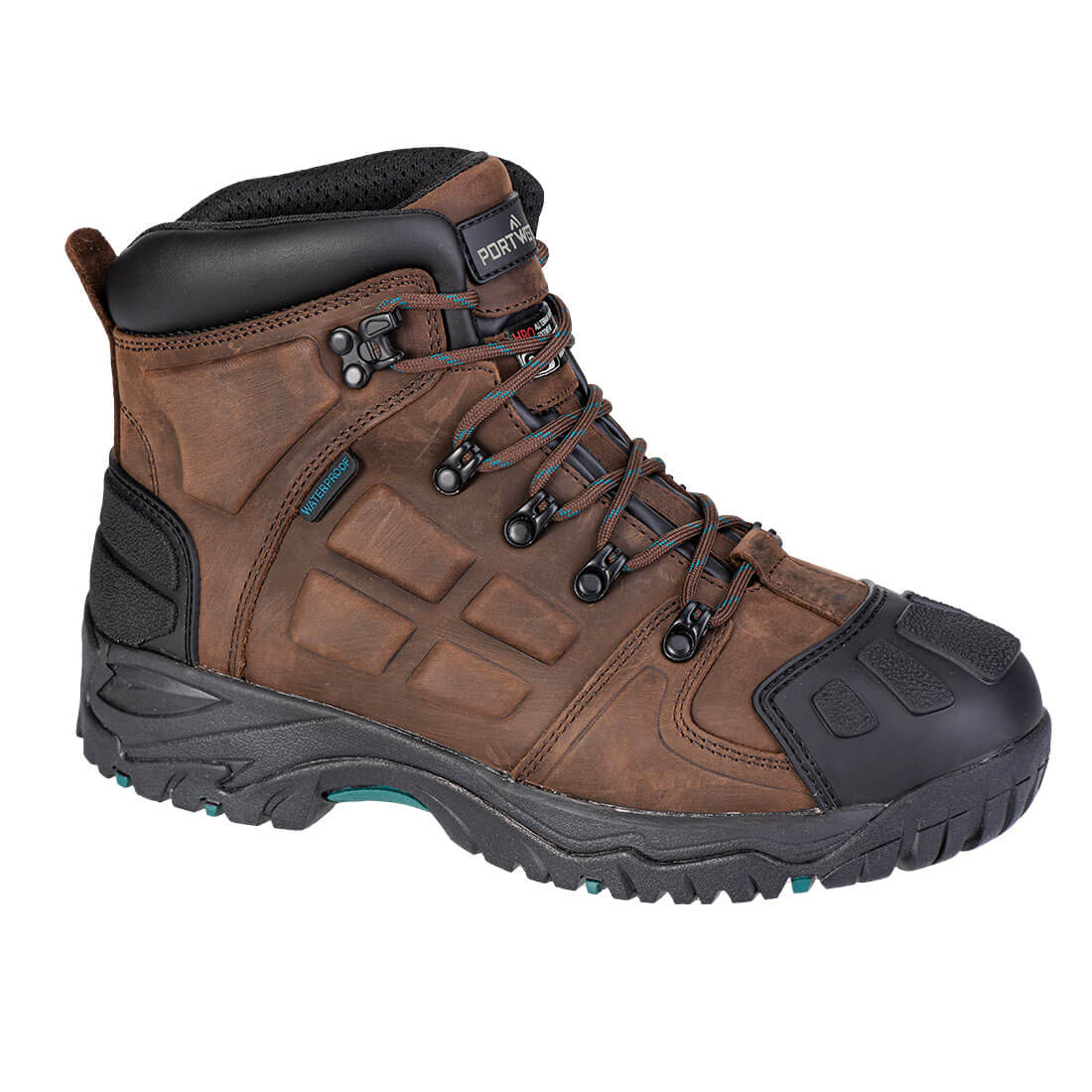 Portwest (FT05) Steel Leather Ankle Boot S7 HRO CI LG SR FO