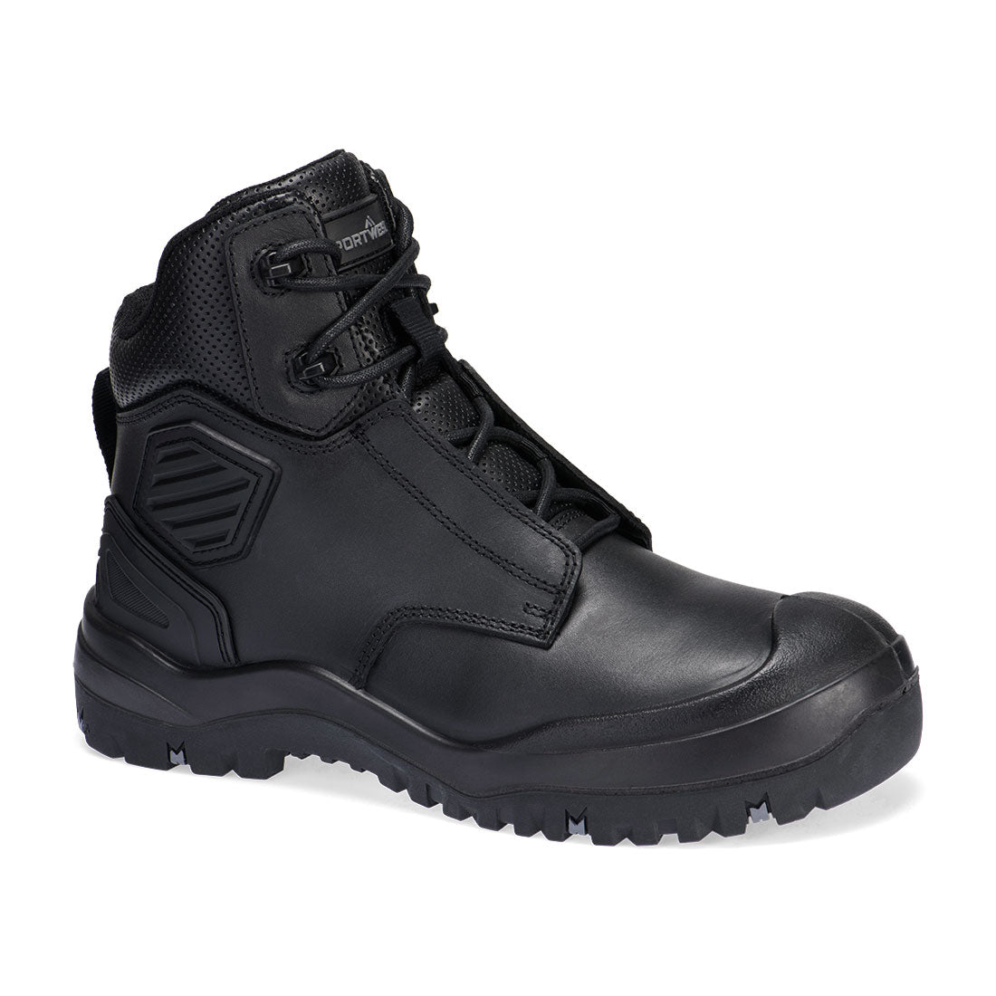 Portwest (FT30) Steel Leather Ankle Boot S3 SC HRO HI CI LG SR FO