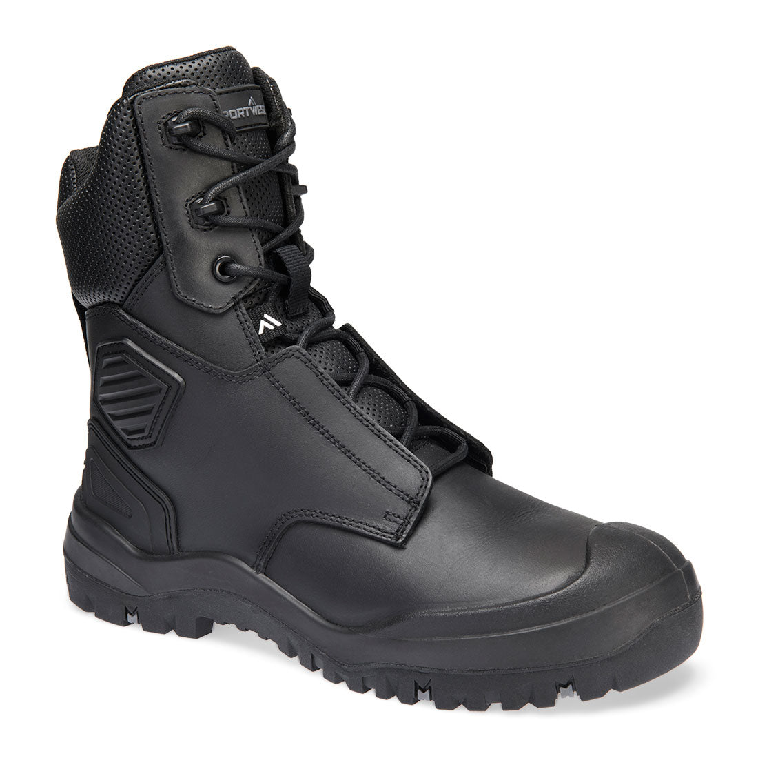 Portwest (FT31) Steel Leather Shin Boot S3 SC HRO HI CI LG SR FO