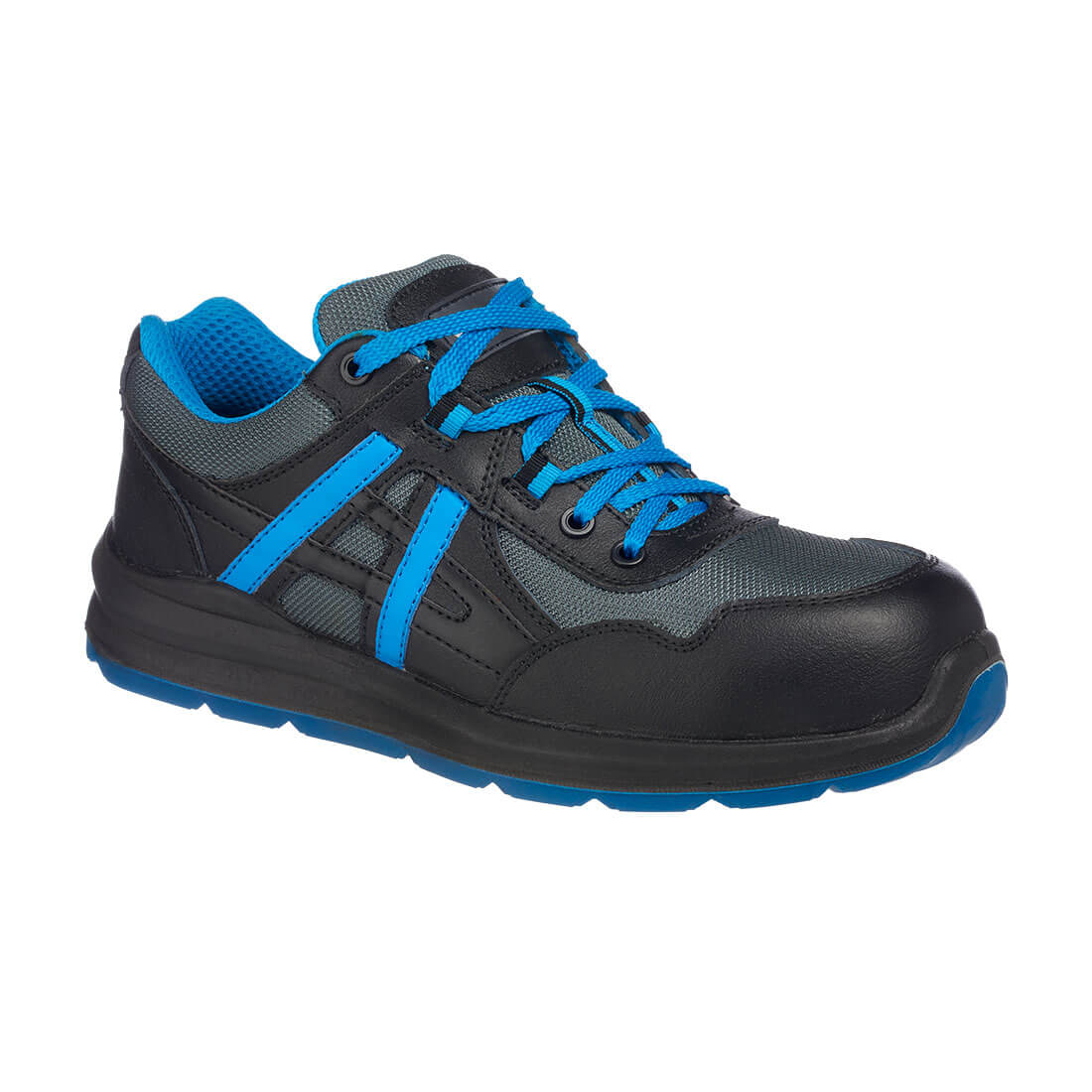 Portwest (FT60) Composite Leather and Mesh Trainer S1P SRC