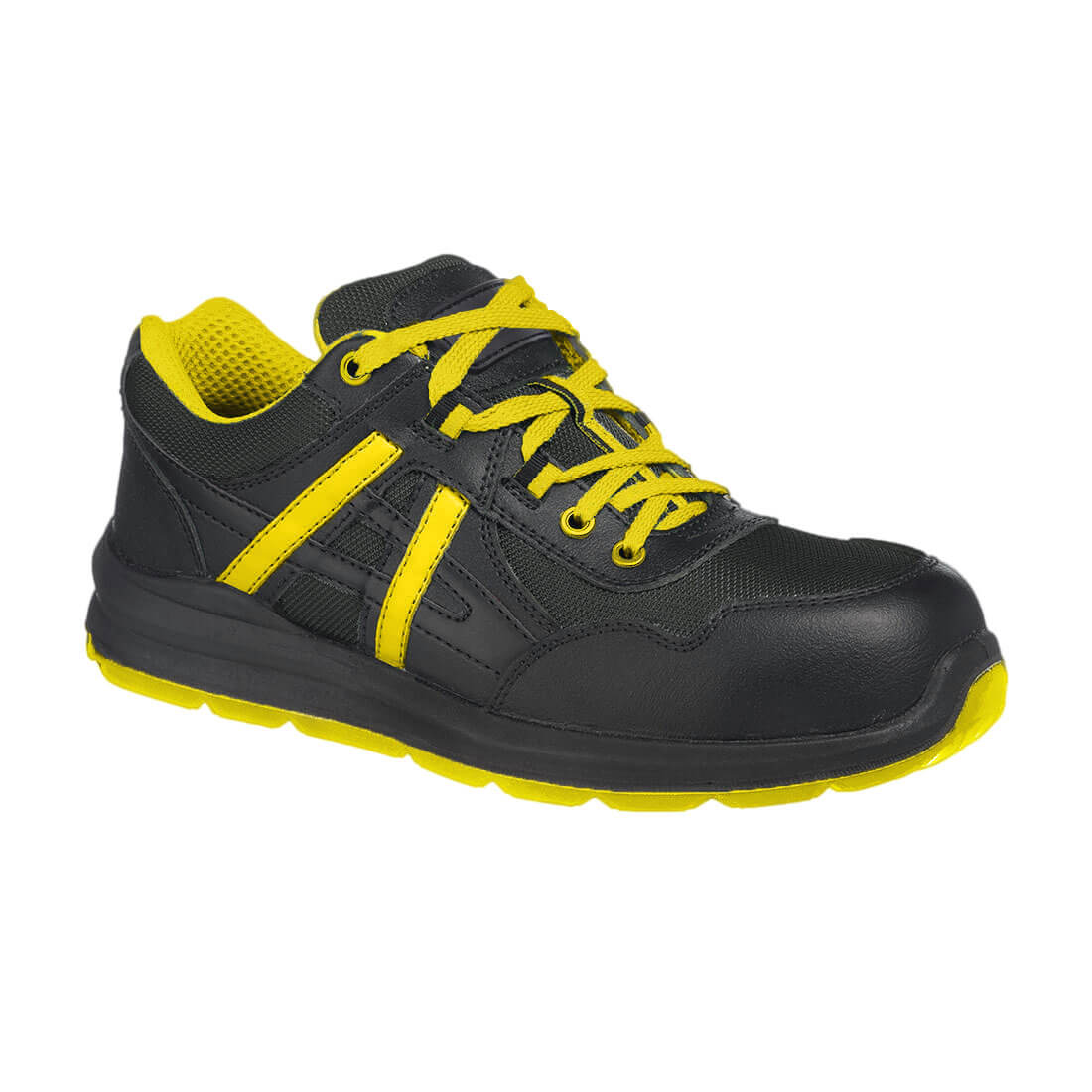 Portwest (FT60) Composite Leather and Mesh Trainer S1P SRC