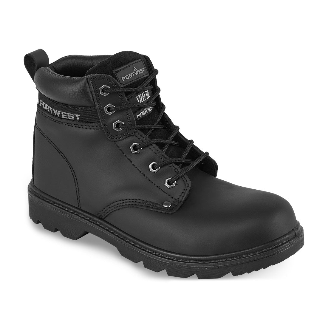 Portwest (FW11) Steel Leather Ankle Boot S3 SR
