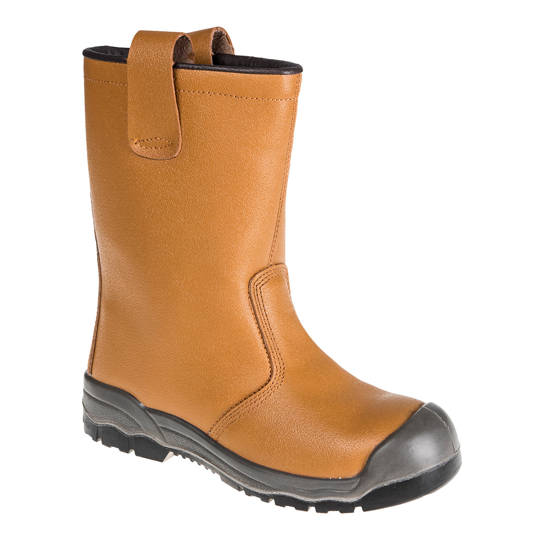 Portwest (FW13) Steel Action Leather Rigger Boot S1P SR