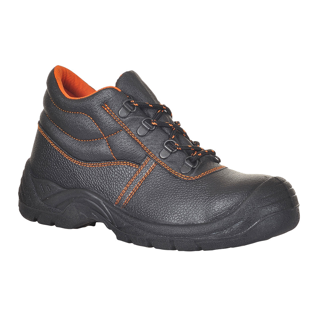 Portwest (FW24) Steel Action Leather Mid Boot S3 SRC