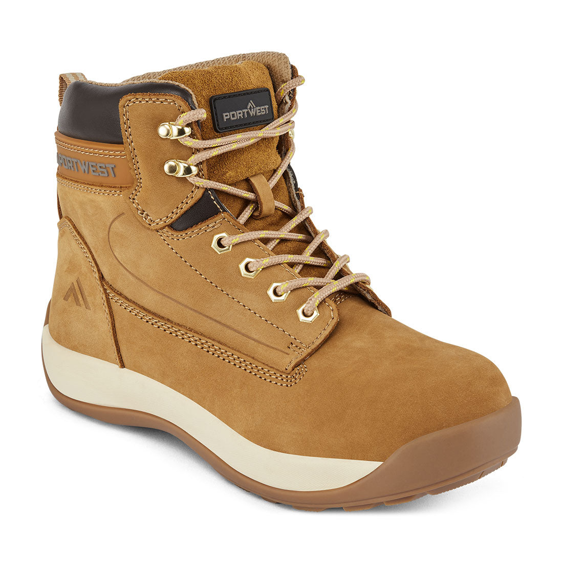 Portwest (FW32) Steel Nubuck Leather Mid Boot S3 HRO