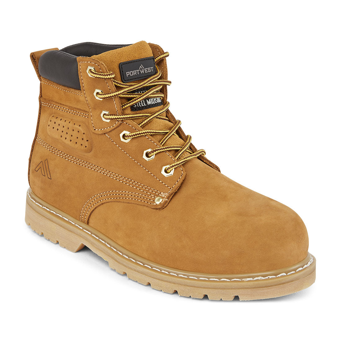 Portwest (FW35) Steel Nubuck Leather Ankle Boot SBP HRO