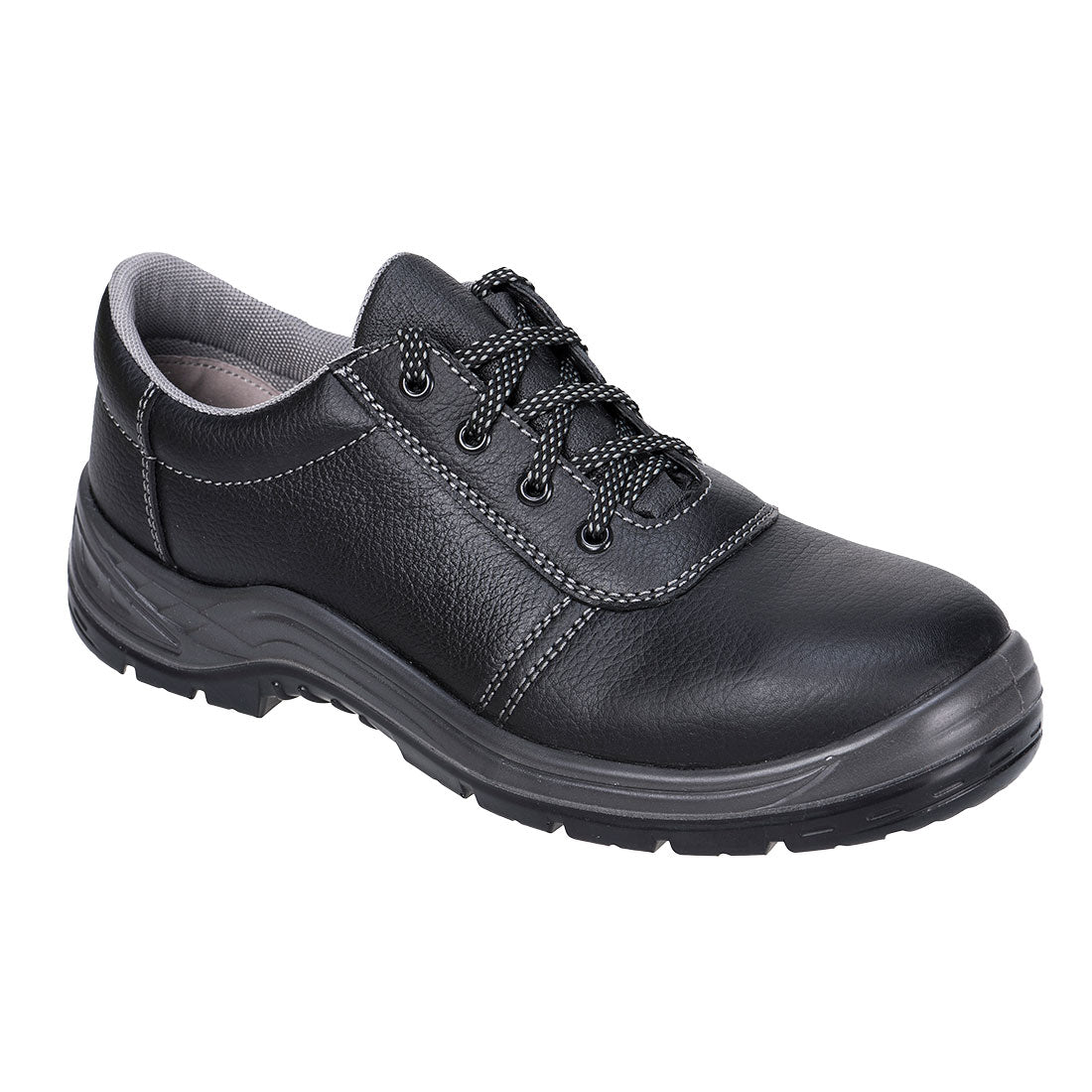 Portwest (FW43) Steel Leather Low Shoe S3 SRC
