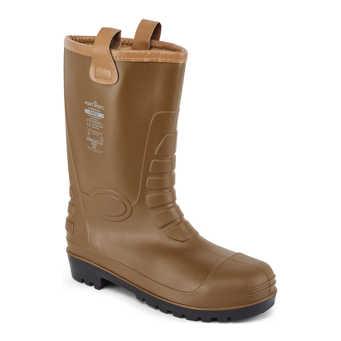 Portwest (FW75) Steel PVC Rigger Boot S5 FO CI