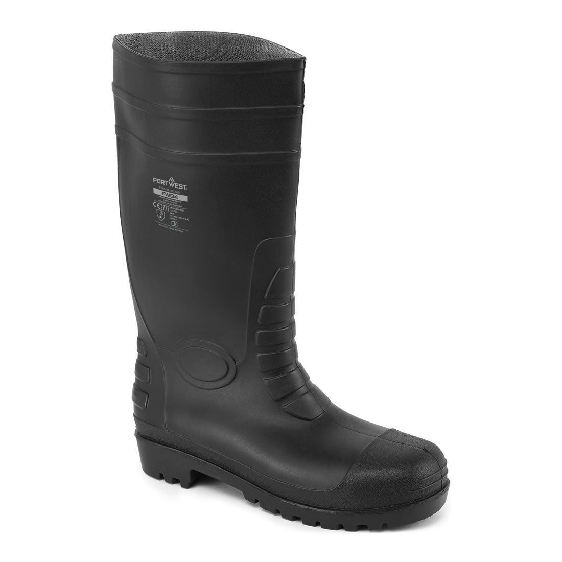 Portwest (FW94) Steel PVC Classic Wellington S4 FO