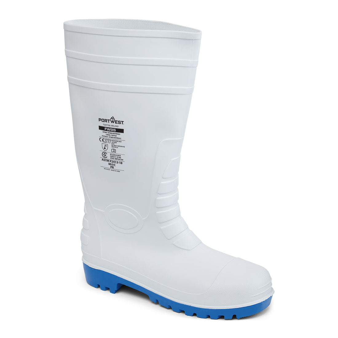 Portwest (FW95) Steel PVC Wellington S5 FO CI