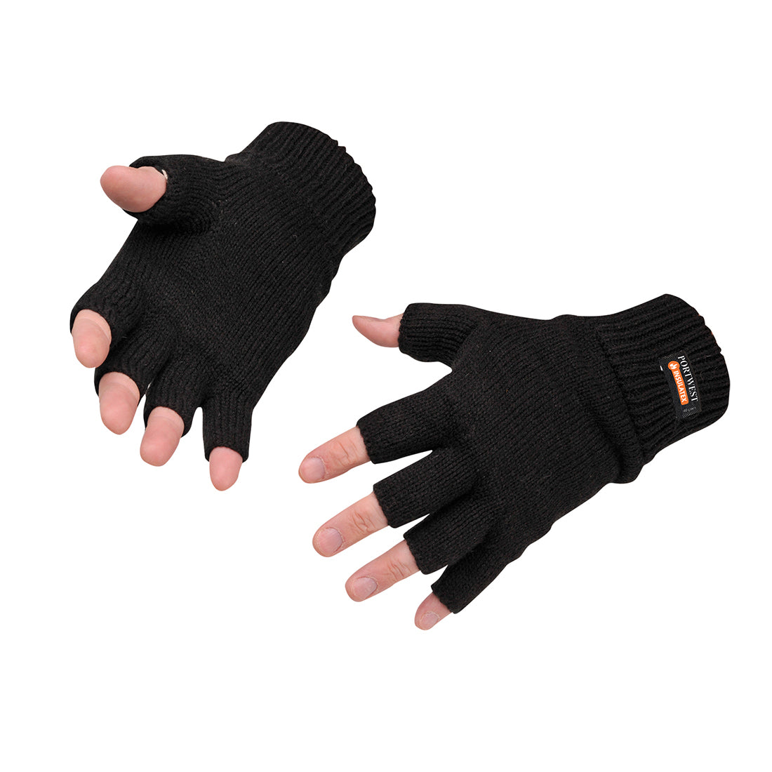 Portwest (GL14) Insulated Fingerless Knit Glove