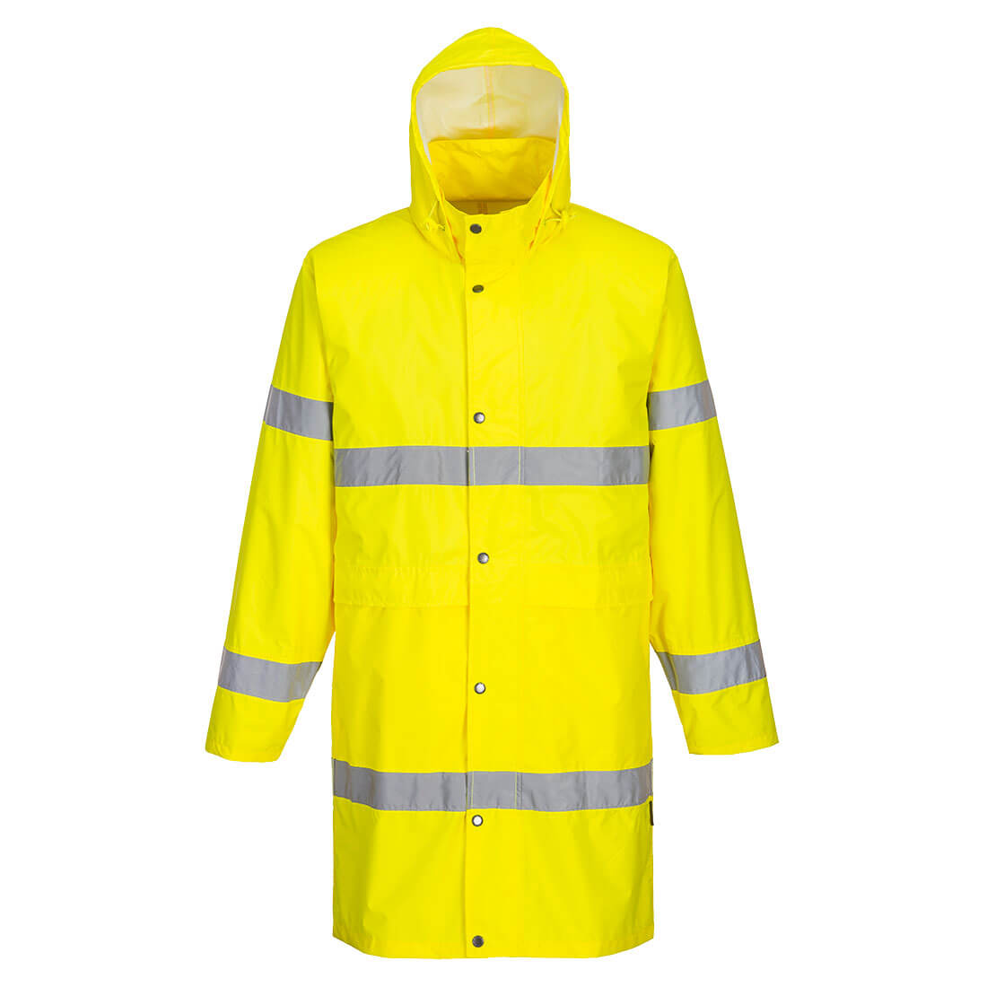 Portwest (H442) Hi-Vis Rain Coat 100cm