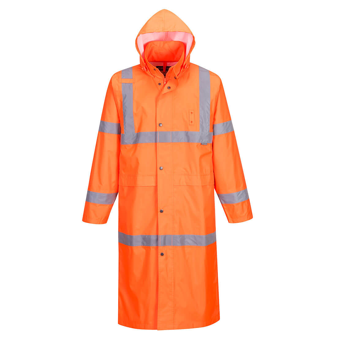 Portwest (H445) Hi-Vis Rain Coat 122cm