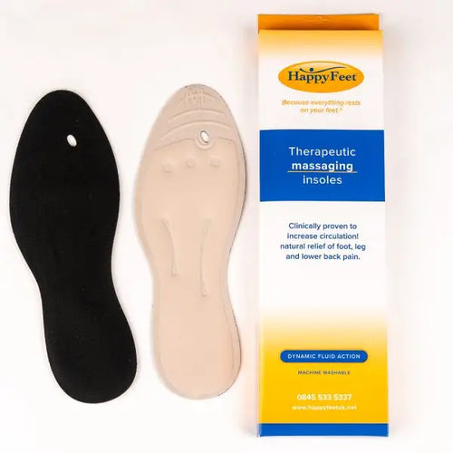 HappyFeet® Plantar Fasciitis Insoles | Orthotic Gel Shoe Inserts for Heel Pain, Arch Support & All-Day Comfort