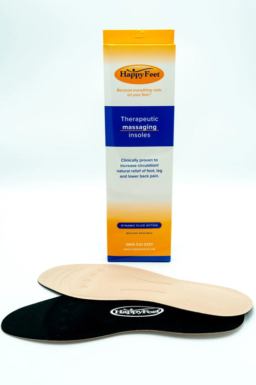 HappyFeet® Plantar Fasciitis Insoles | Orthotic Gel Shoe Inserts for Heel Pain, Arch Support & All-Day Comfort