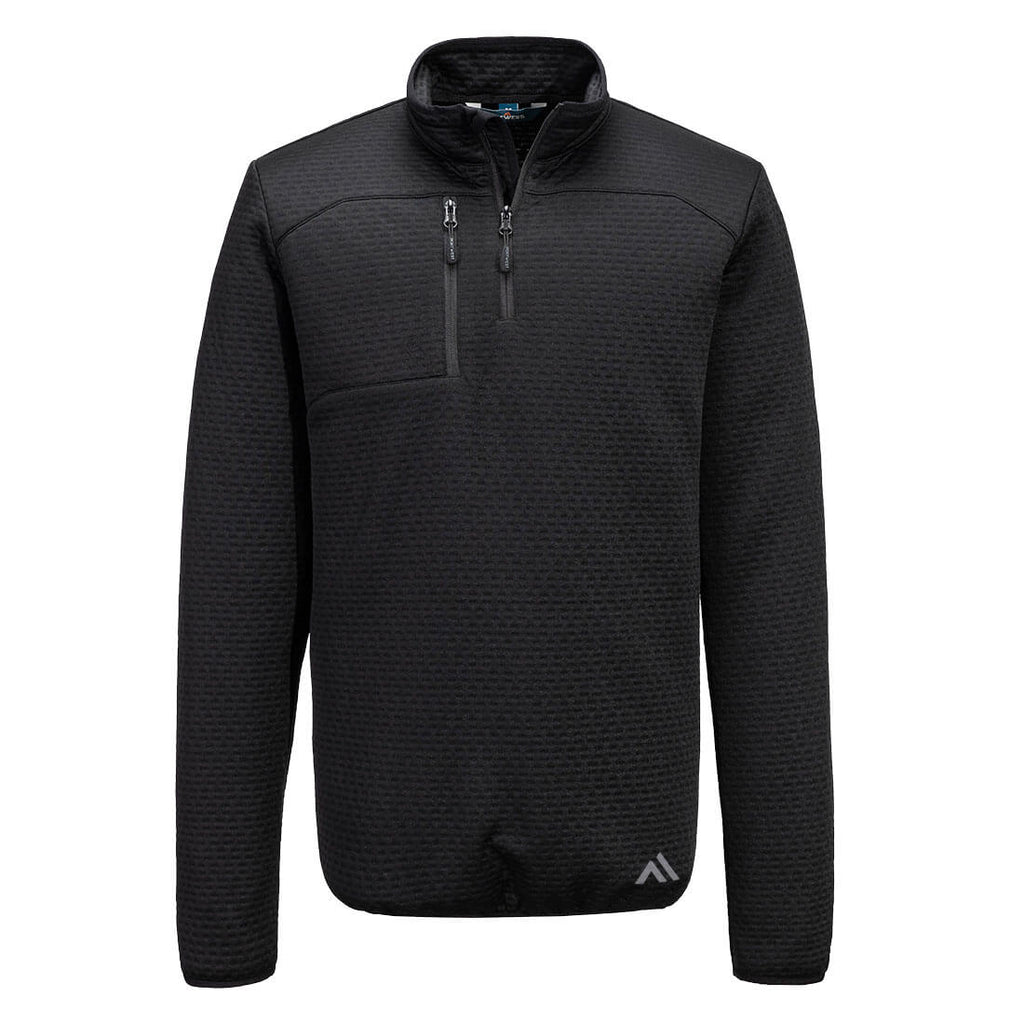 Portwest (KX376) KX3 Sport Textured 1/4 Zip Sweatshirt