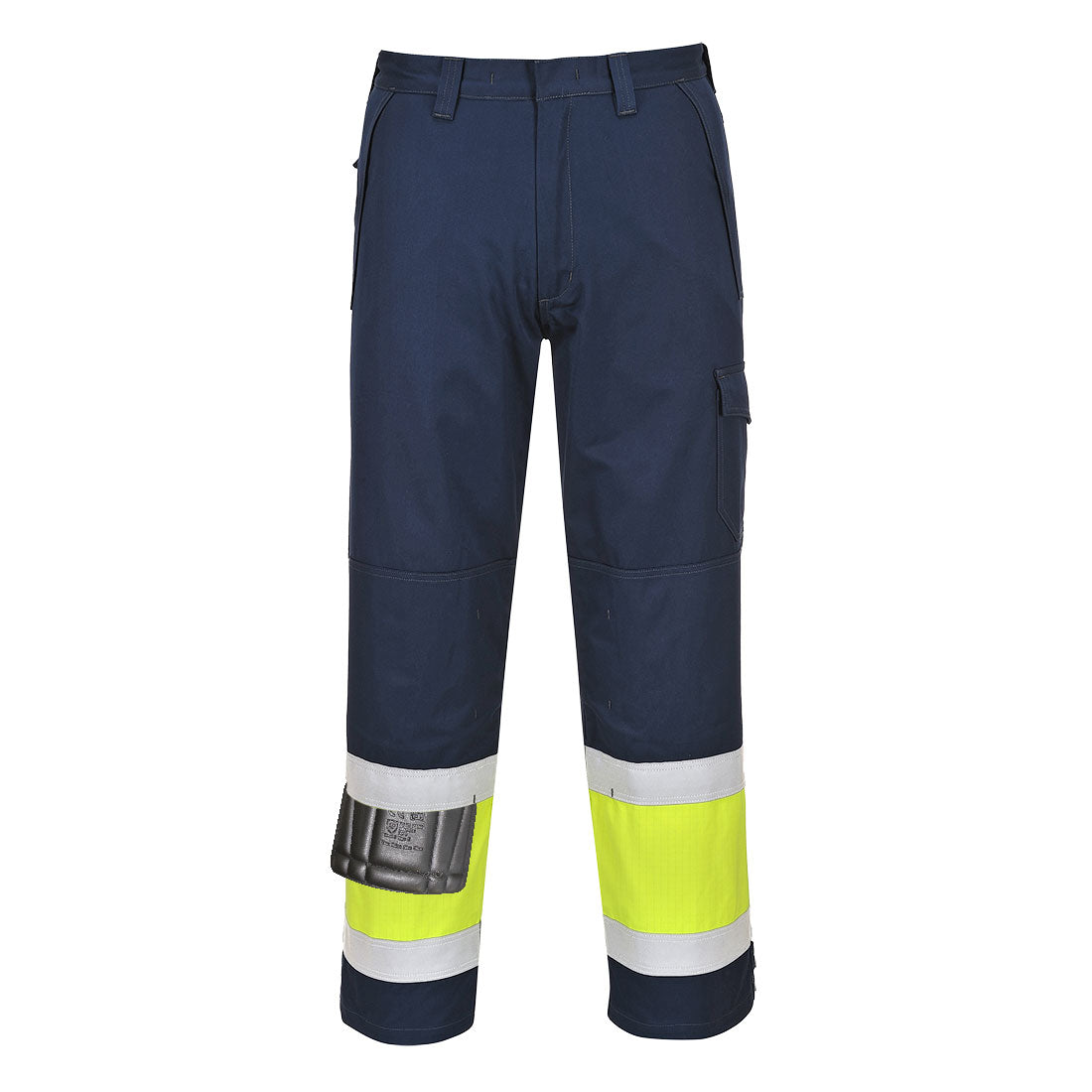 Portwest (MV26) Modaflame Work Hi-Vis Class 1 Multi-Norm FR Trousers