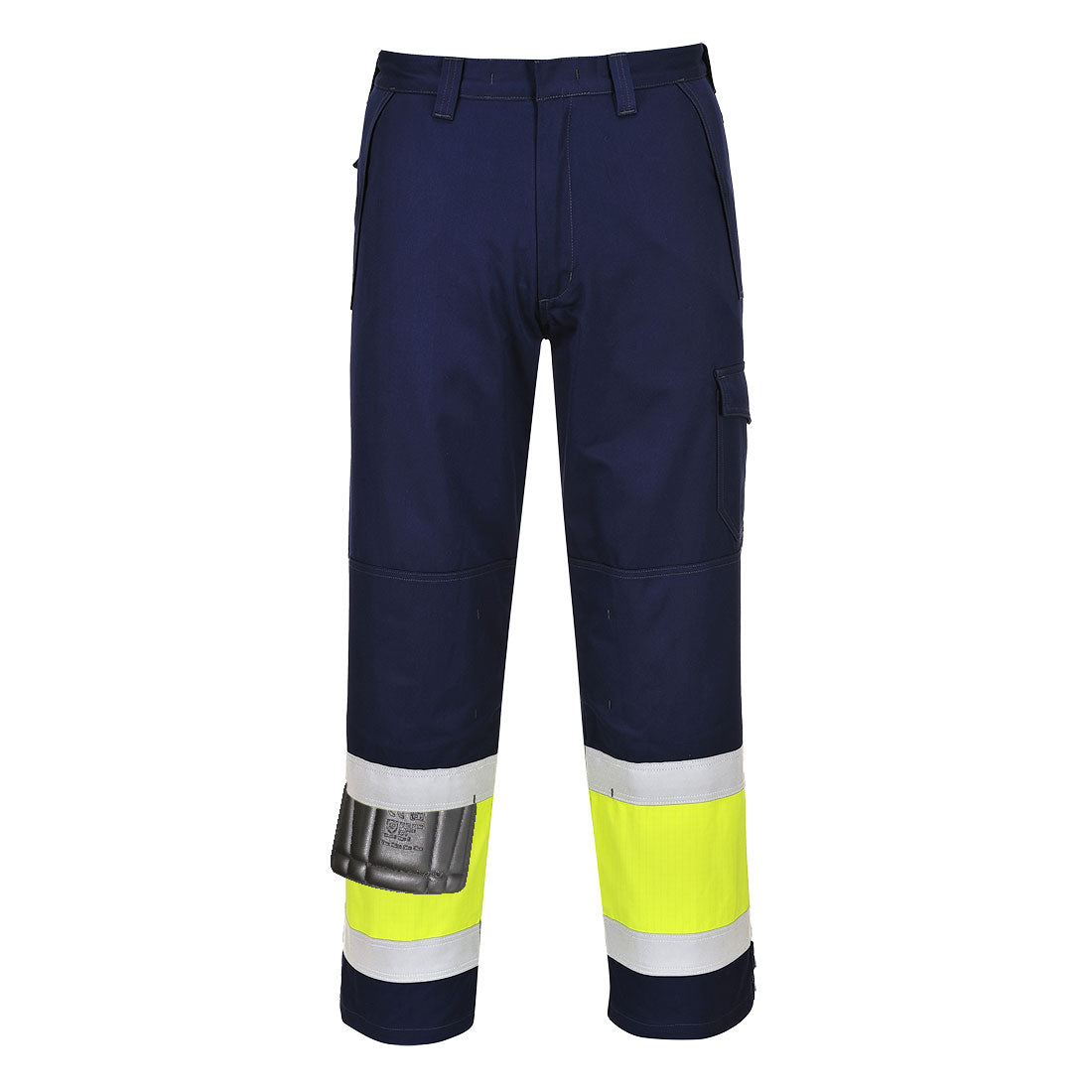 Portwest (MV26) Modaflame Work Hi-Vis Class 1 Multi-Norm FR Trousers