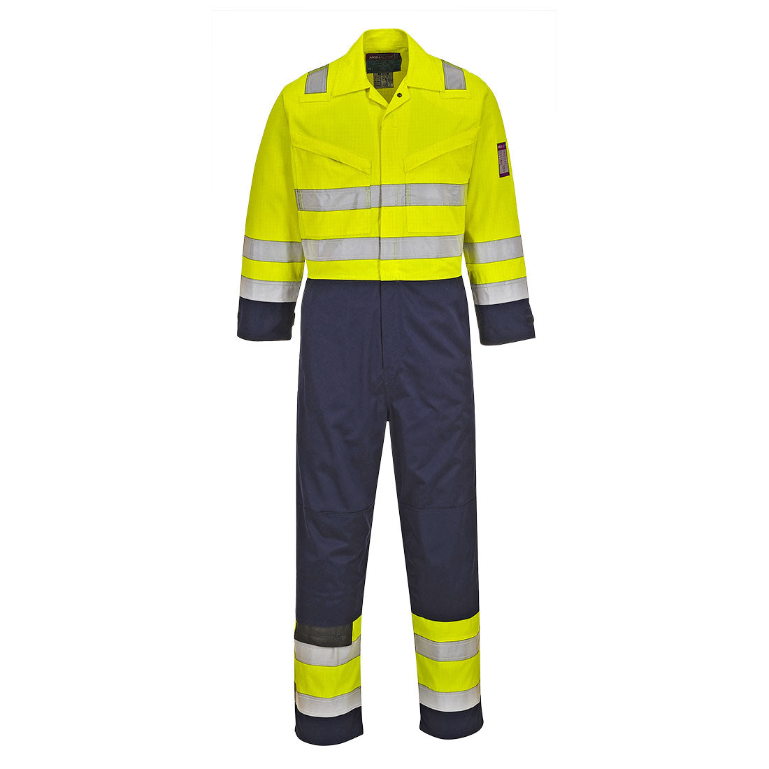 Portwest (MV28) Modaflame Work Hi-Vis Multi-Norm Contrast FR Coverall