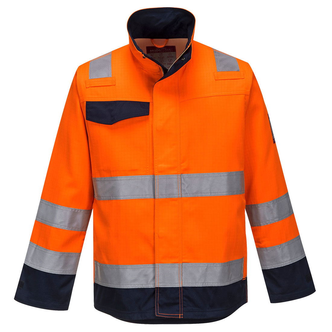 Portwest (MV35) Modaflame Work HVO Multi-Norm Contrast FR Jacket