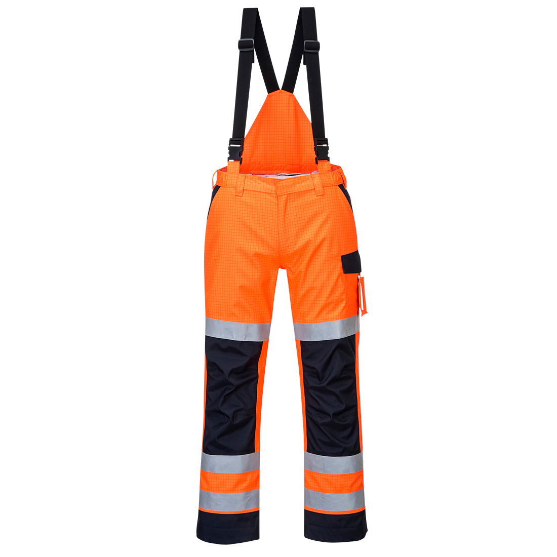 Portwest (MV71) Modaflame Rain+ Hi-Vis Multi-Norm Contrast FR Trousers