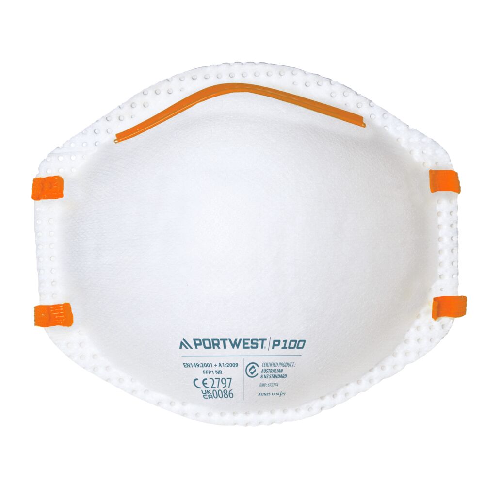 Portwest (P100) FFP1 Respirator (Pk20)